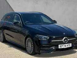 Black Used 2024 Mercedes C300 AMG Line Premium Estate | £39,285 (Expensive)