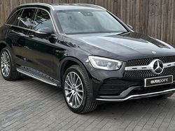Black Used 2021 Mercedes GLC300e AMG Line Premium Estate | £31,299 (Good price)