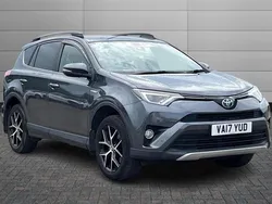 Decuma grey Used 2017 Toyota RAV4 Hybrid SUV | £16,895 (Fair price)