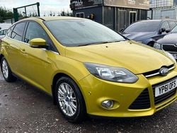 Yellow Used 2011 Ford Focus Titanium Hatchback | £2,500 (Fair price)