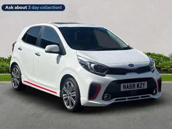 White Used 2018 Kia Picanto GT-Line S Hatchback | £9,390 (Fair price)