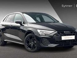 Black New 2025 Audi A3 e-tron S-Line Hatchback | £35,000 (Expensive)