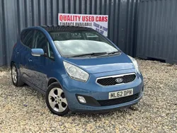Blue Used 2012 Kia Venga 3 Hatchback | £2,990 (Fair price)