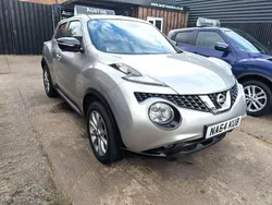 Silver Used 2014 Nissan Juke Tekna SUV | £4,995 (Fair price)