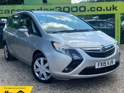 Silver Used 2015 Vauxhall Zafira Tourer MPV | £5,000 (Fair price)