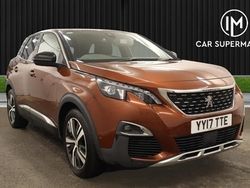 Bronze Used 2017 Peugeot 3008 GT-line SUV | £9,985 (Fair price)