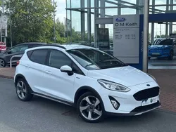 Frozen white Used 2021 Ford Fiesta Active Hatchback | £10,272 (Good price)