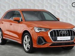 Orange Used 2022 Audi Q3 S-Line SUV | £26,300 (Fair price)
