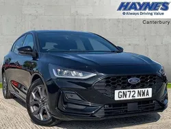 Black Used 2022 Ford Focus ST-Line Hatchback | £14,995 (Fair price)