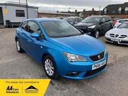 Blue Used 2016 Seat Ibiza SE Hatchback | £7,495 (Expensive)