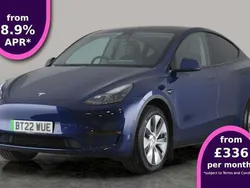 Blue Used 2022 Tesla Model Y Long Range SUV | £24,037 (Good price)