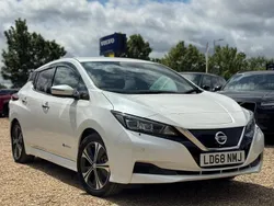 White Used 2021 Nissan Leaf Hatchback | £8,979 (Fair price)