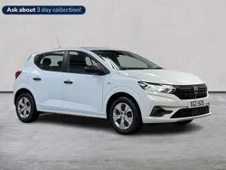 White Used 2022 Dacia Sandero Essentiel Hatchback | £8,790 (Good price)