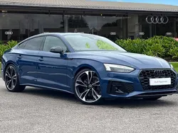 Blue Used 2023 Audi A5 Sportback Black Edition Hatchback | £32,490 (A bit pricey)