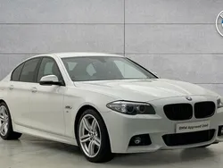 White Used 2015 BMW 535 M Sport | £18,990