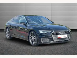 Black Used 2022 Audi A6 S-Line Sedan | £24,495 (Fair price)