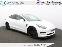 White Used 2019 Tesla Model 3 Performance Sedan | £17,698 (Good price)