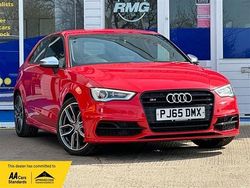 Red Used 2015 Audi S3 Sportback Design Hatchback | £13,450