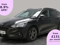 Black Used 2020 Ford Focus ST-Line Estate | £9,978 (Good price)