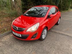 Red Used 2013 Vauxhall Corsa Hatchback | £3,395 (Fair price)
