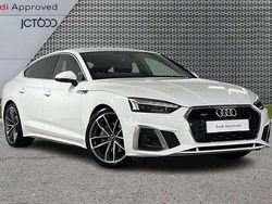 White Used 2022 Audi A5 Sportback S-Line Hatchback | £24,215 (Fair price)