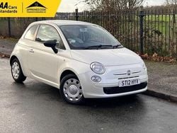 White Used 2012 Fiat 500 Pop Hatchback | £3,195 (Good price)