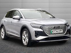 Silver Used 2024 Audi Q4 e-tron S-Line SUV | £29,850 (Super price)