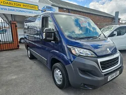 Blue Used 2014 Peugeot Boxer Van | £7,990