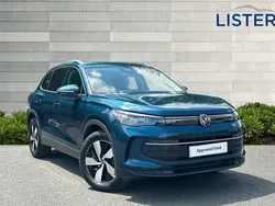 Nightshade blue Used 2024 VW Tiguan Match SUV | £31,490 (Expensive)