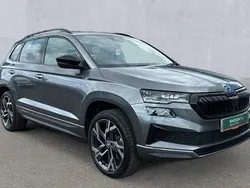 Grey Used 2024 Skoda Karoq SportLine SUV | £30,600 (Fair price)