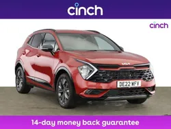 Red Used 2022 Kia Sportage GT-Line SUV | £23,349 (Fair price)