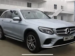 Silver Used 2017 Mercedes GLC250 AMG line SUV | £22,995 (Fair price)