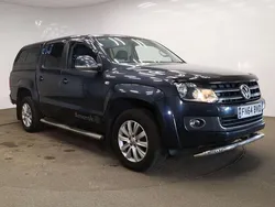 Blue Used 2014 VW Amarok Highline Pickup | £10,250 (Fair price)