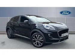 Black Used 2023 Ford Puma Titanium SUV | £15,898 (Good price)
