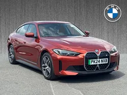 Orange Used 2024 BMW i4 Sport Line Sedan | £29,999 (Super price)