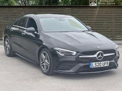 Black Used 2020 Mercedes CLA180 AMG line Sedan | £17,995 (A bit pricey)