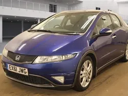 Blue Used 2011 Honda Civic ES Hatchback | £2,890 (Good price)