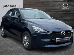 Blue Used 2023 Mazda 2 Center-Line Hatchback | £14,975 (Fair price)