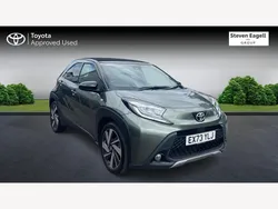 Green Used 2023 Toyota Aygo Hatchback | £14,093 (Fair price)