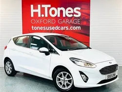 White Used 2018 Ford Fiesta Zetec Hatchback | £7,995 (Fair price)