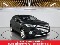 Black Used 2019 Ford Kuga Titanium SUV | £9,499 (Good price)