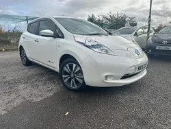 White Used 2016 Nissan Leaf Hatchback | £4,295