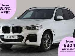 White Used 2021 BMW X3 M Sport SUV | £21,817 (Good price)