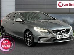 Grey Used 2018 Volvo V40 R-Design Pro Estate | £10,990 (Fair price)