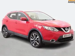 Red Used 2015 Nissan Qashqai Tekna SUV | £7,295 (Good price)