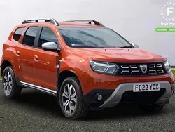 Orange Used 2022 Dacia Duster Prestige SUV | £16,499 (Fair price)
