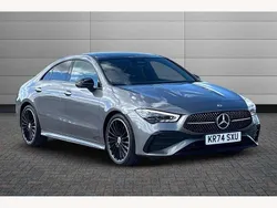 Grey Used 2024 Mercedes CLA200 AMG Line Premium Plus Coupe | £32,490 (Fair price)