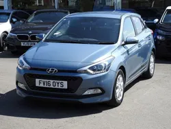 Blue Used 2016 Hyundai i20 Edition Hatchback | £6,985 (Good price)