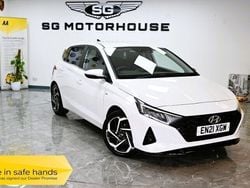 White Used 2021 Hyundai i20 Premium Hatchback | £12,695 (Fair price)