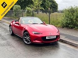 Red Used 2018 Mazda MX5 Inclusive Cabriolet | £14,495 (Good price)
